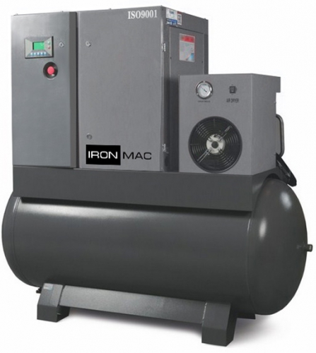 Винтовой компрессор IRONMAC IC 10/10 AM DF 200L