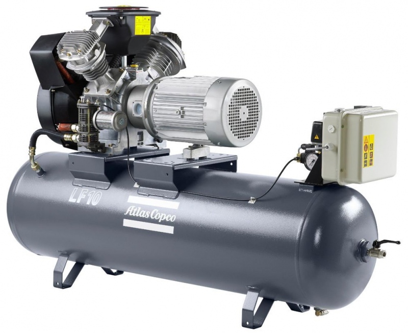 Поршневой компрессор Atlas Copco LT10-15 Receiver Mounted Unsilenced